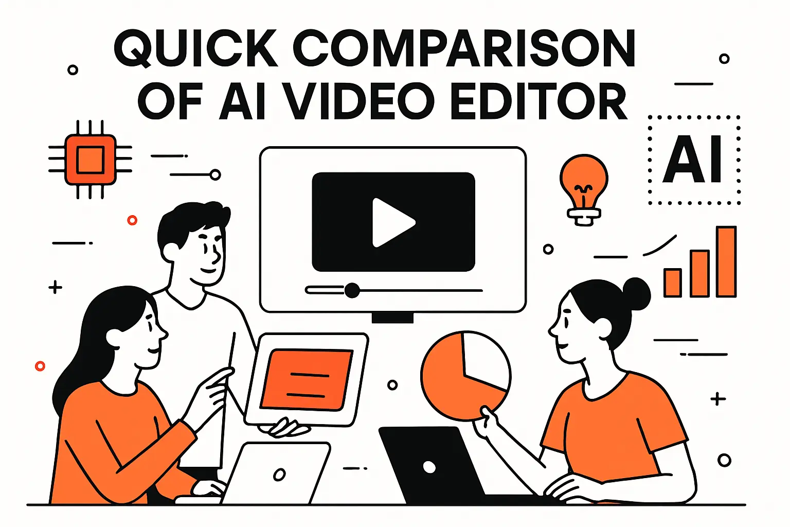 Quick Comparison of ai video editor