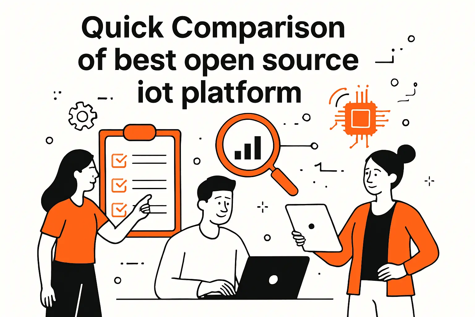 Quick Comparison of best open source iot platform