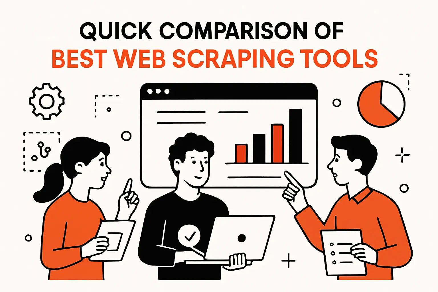 Quick Comparison of best web scraping tools