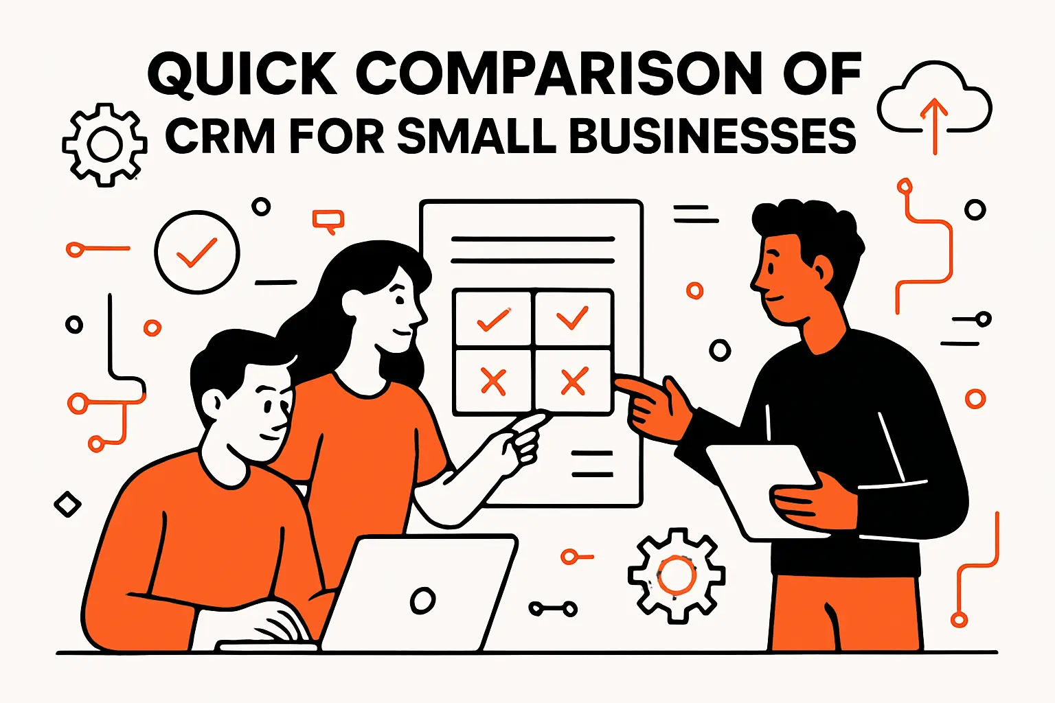 Quick Comparison of crm for small businesses