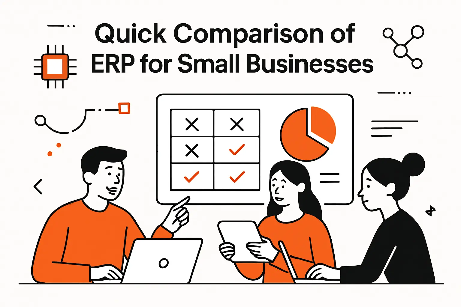 Quick Comparison of erp for small businesses
