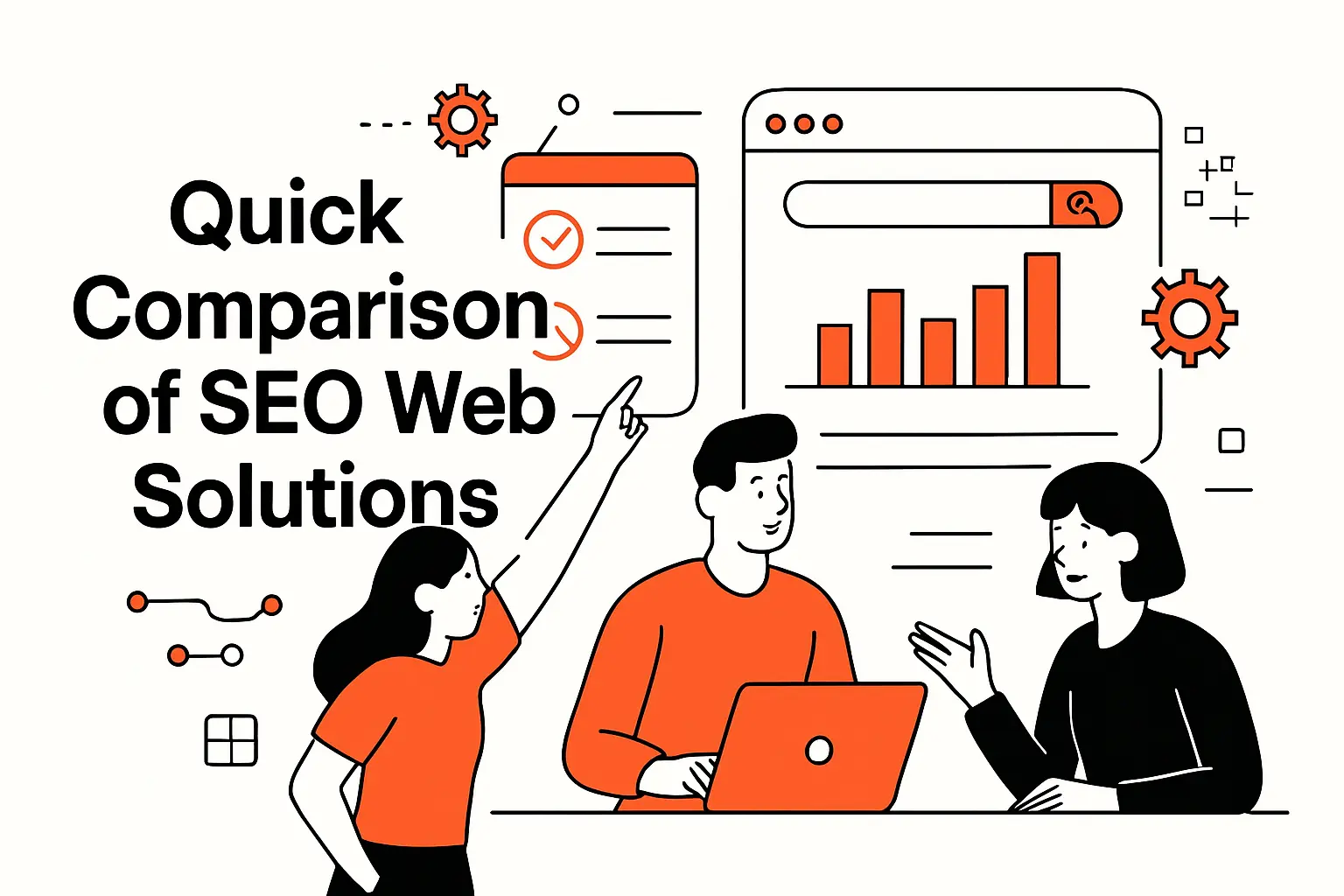 Quick Comparison of seo web solutions