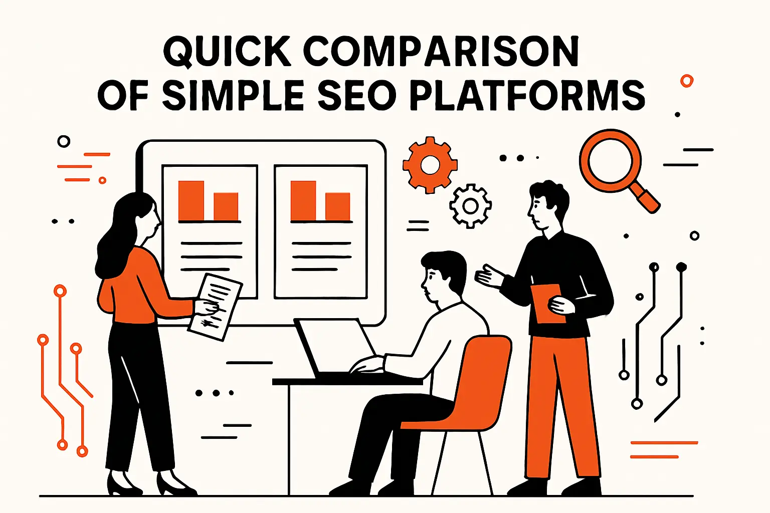 Quick Comparison of simple seo platforms