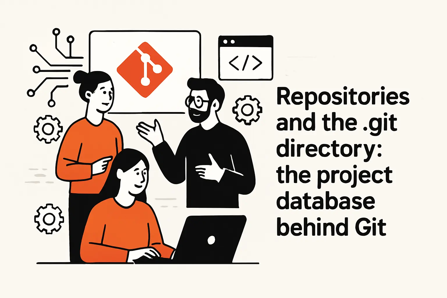 Repositories and the .git directory: the project database behind Git