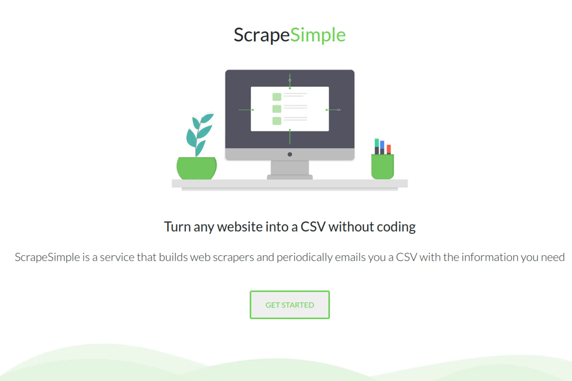 11. ScrapeSimple