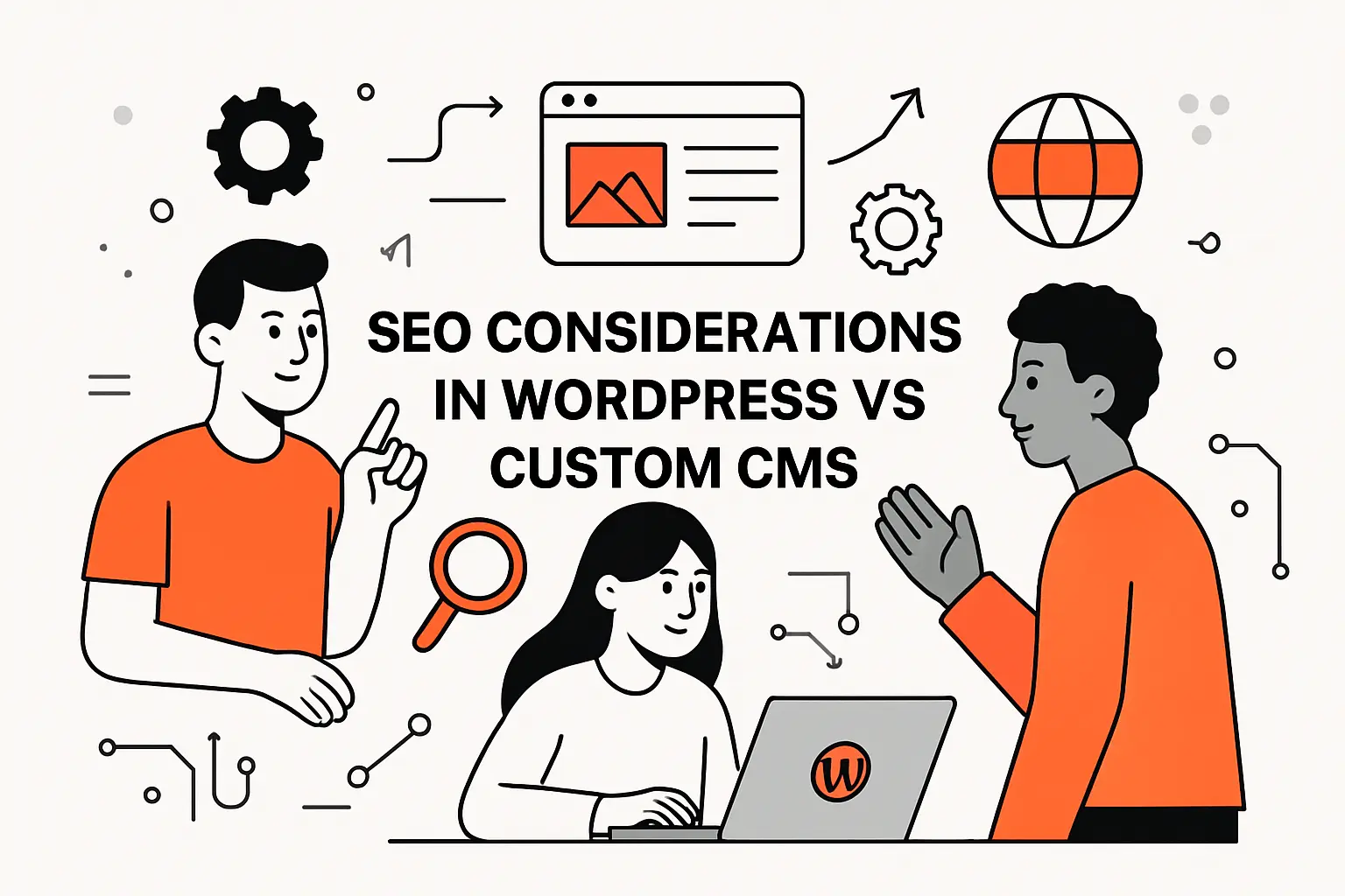 SEO considerations in WordPress vs custom cms
