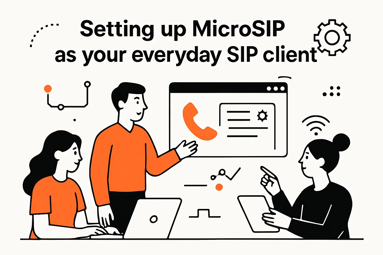 Setting up MicroSIP as your everyday sip client