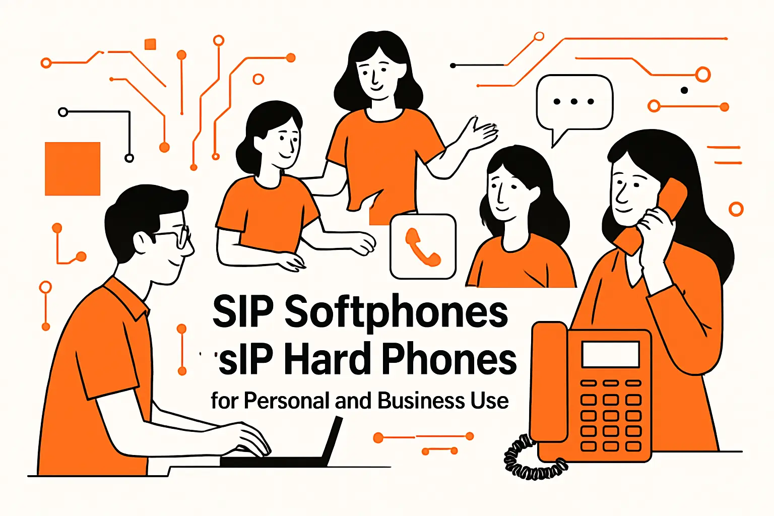 SIP Softphones vs SIP Hard Phones for Personal and Business Use