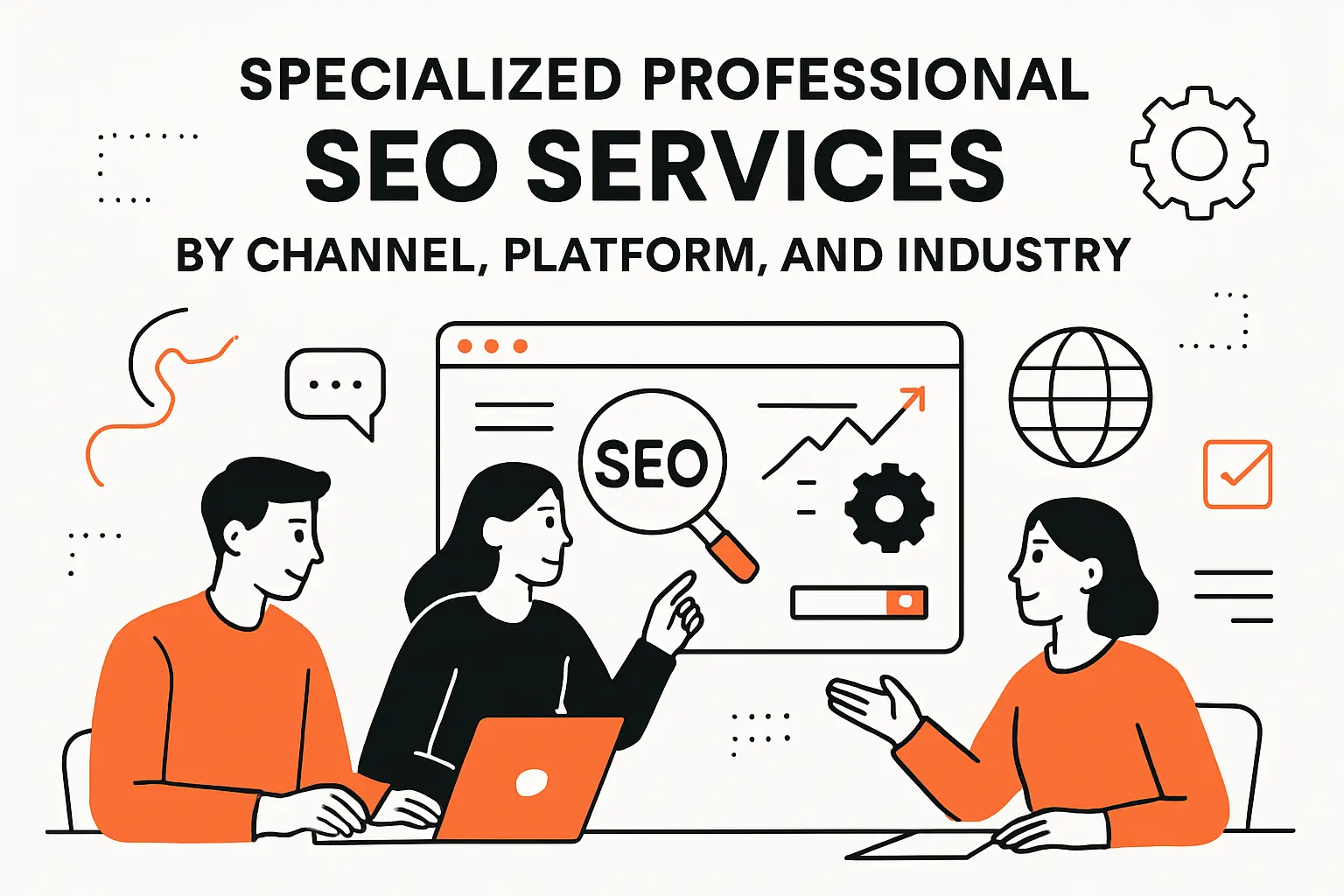 Specialized Professional SEO Services by Channel, Platform, and Industry