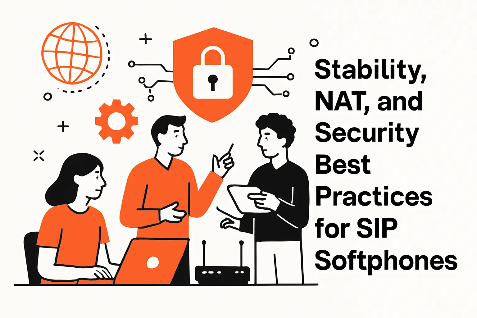 Stability, NAT, and Security Best Practices for SIP Softphones