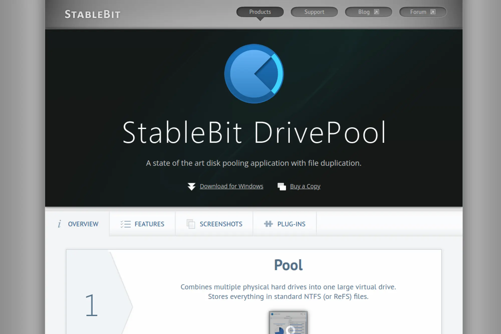 14. StableBit DrivePool