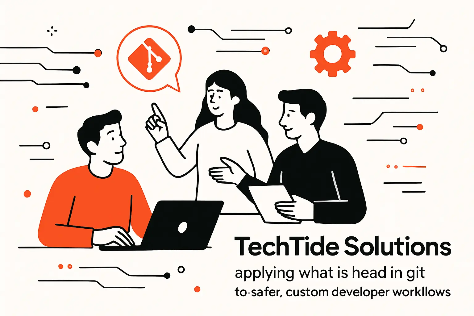TechTide Solutions: applying what is head in git to safer, custom developer workflows