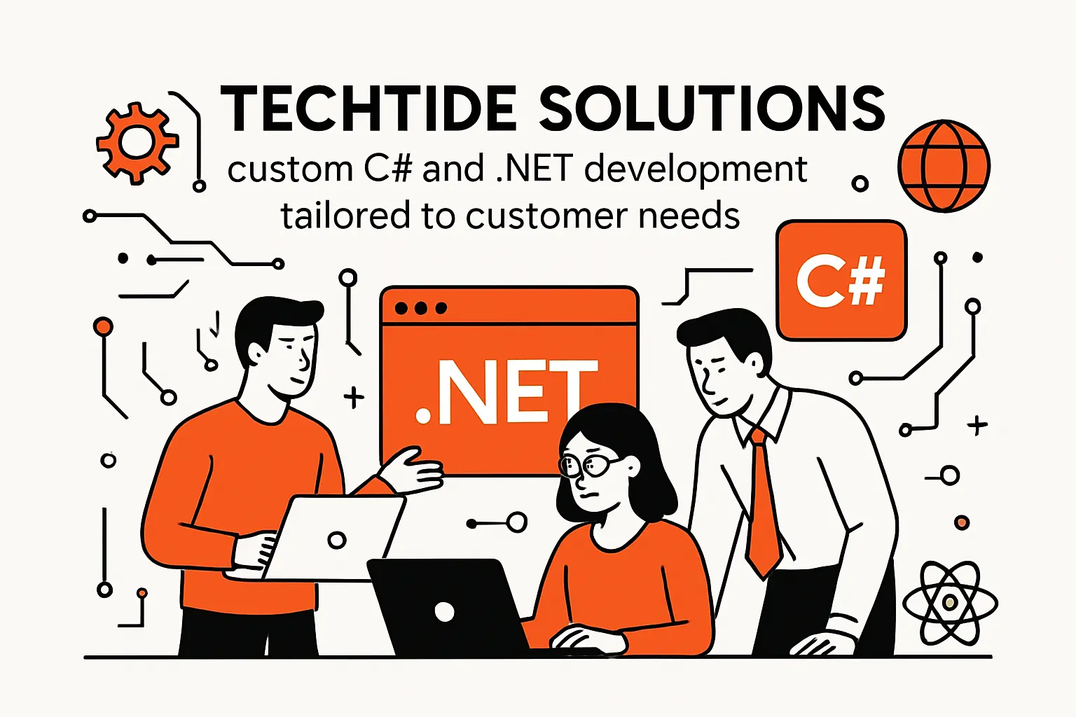 TechTide Solutions: custom C# and .NET development tailored to customer needs