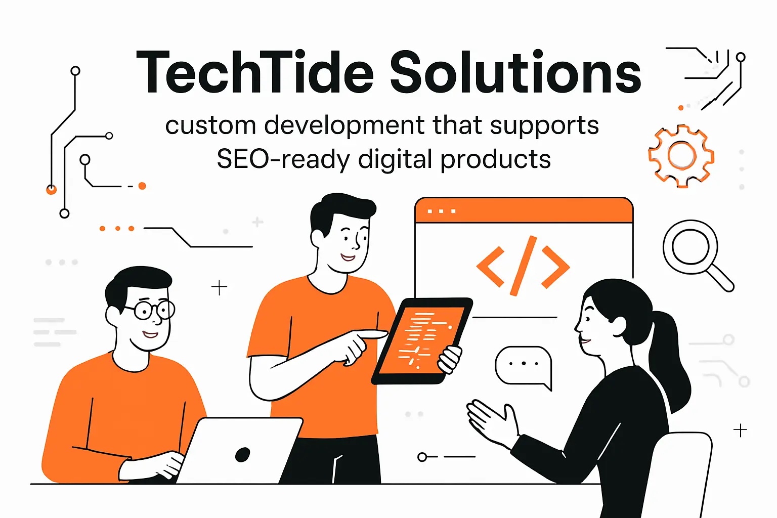 TechTide Solutions: custom development that supports SEO-ready digital products