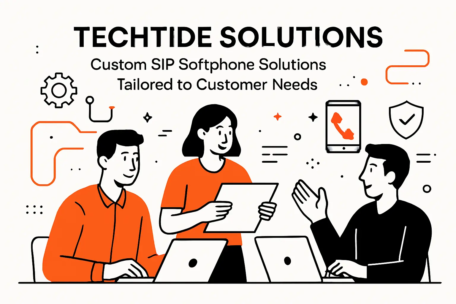 TechTide Solutions: Custom SIP Softphone Solutions Tailored to Customer Needs