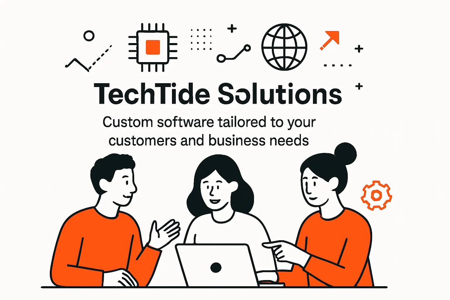 TechTide Solutions: custom software tailored to your customers and business needs