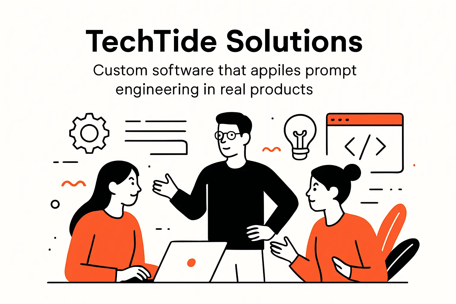 TechTide Solutions: Custom software that applies prompt engineering in real products