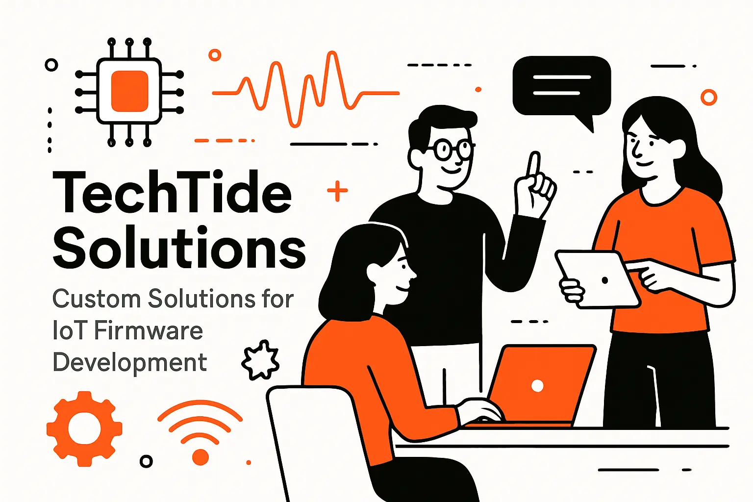 TechTide Solutions: Custom Solutions for IoT Firmware Development