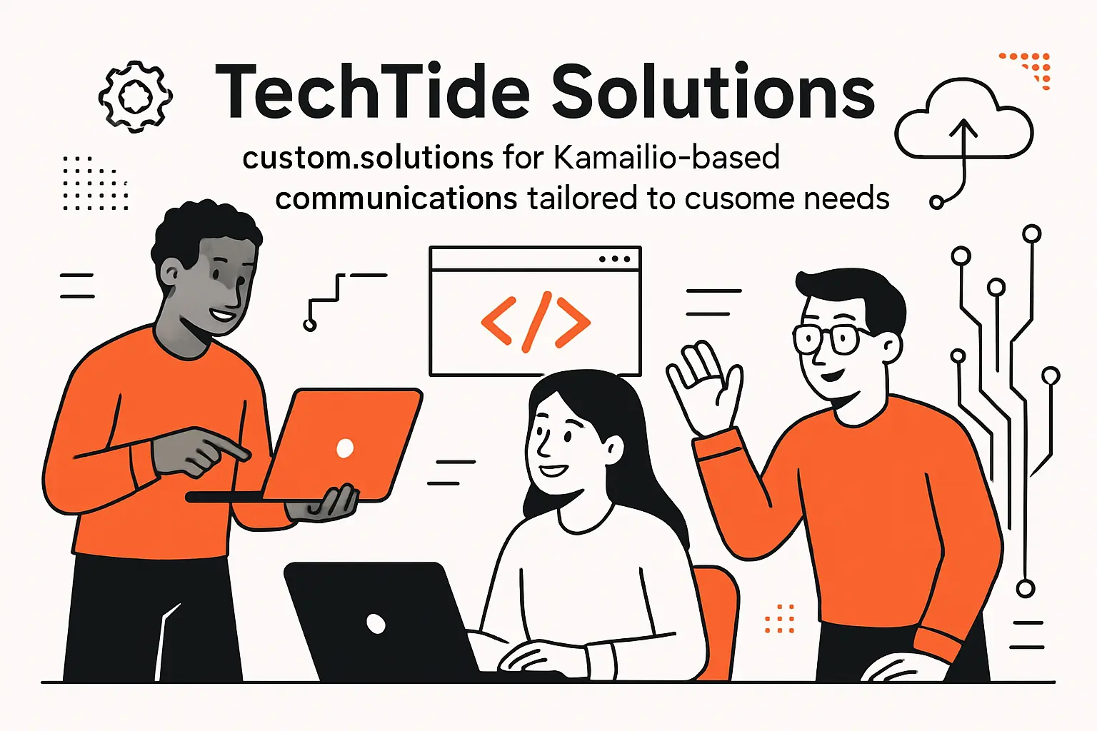 TechTide Solutions: custom solutions for Kamailio-based communications tailored to customer needs