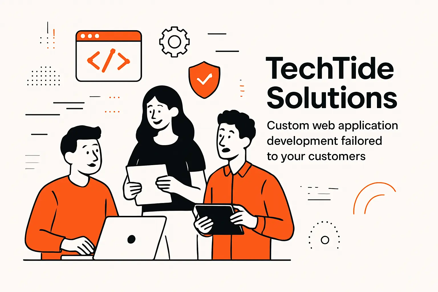 TechTide Solutions: Custom web application development tailored to your customers