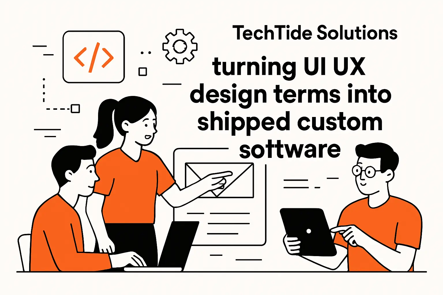 TechTide Solutions: turning UI UX design terms into shipped custom software