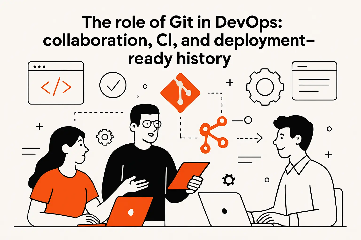 The role of Git in DevOps: collaboration, CI, and deployment-ready history