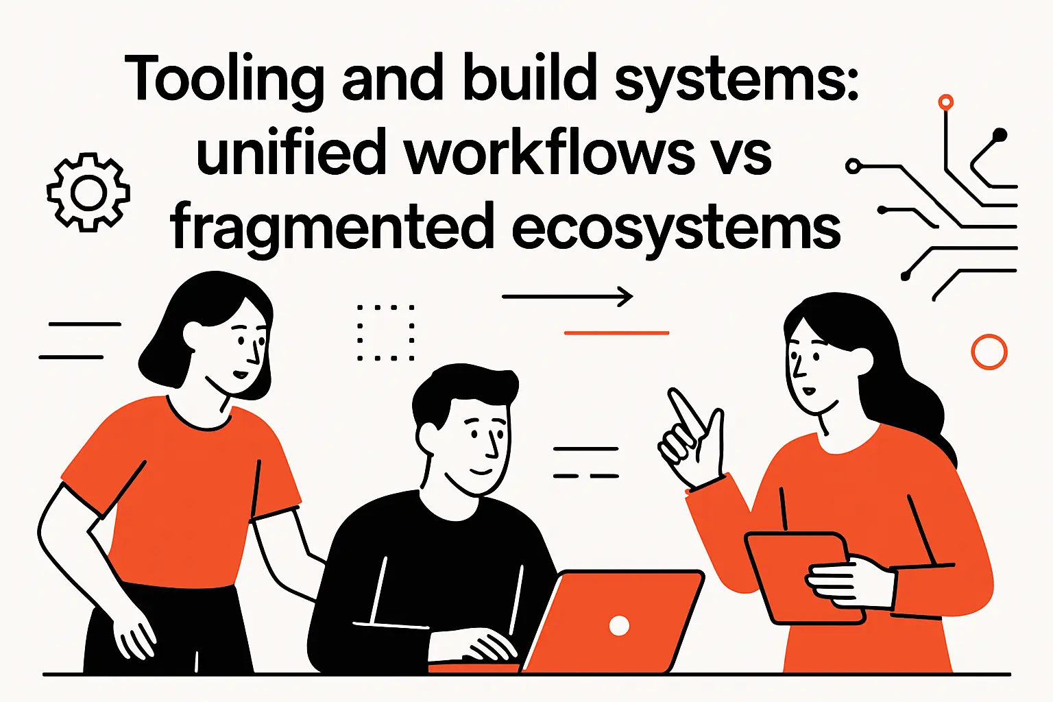 Tooling and build systems: unified workflows vs fragmented ecosystems