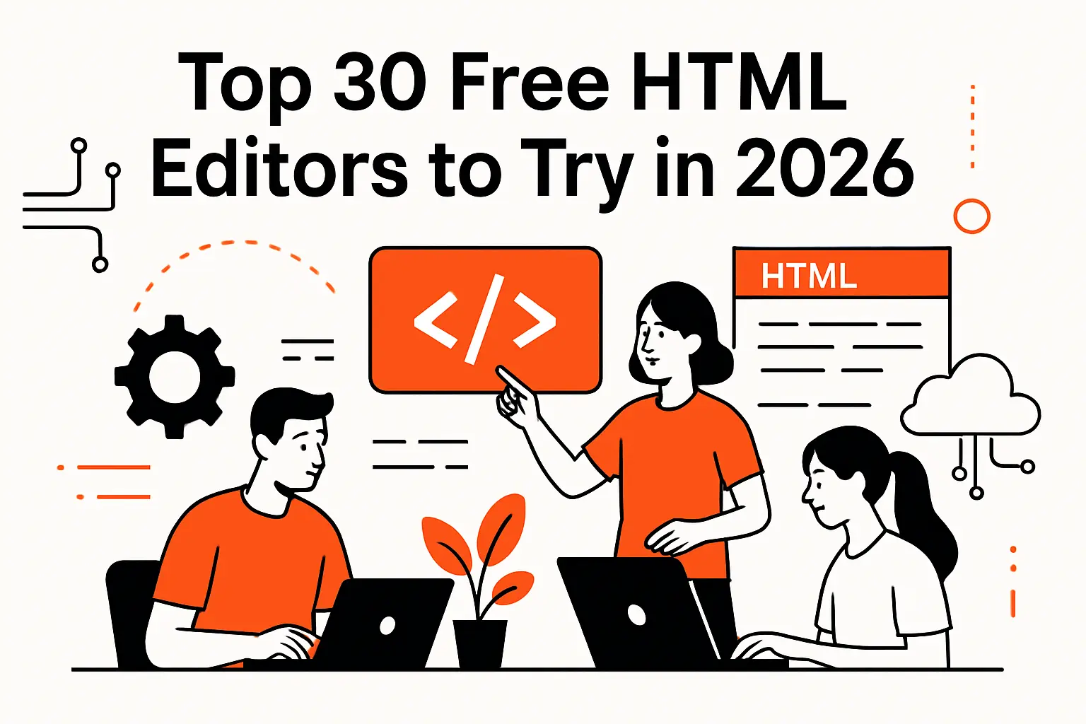 Top 30 free html editors to Try in 2026