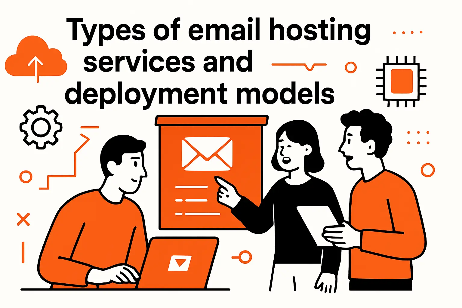 Types of email hosting services and deployment models