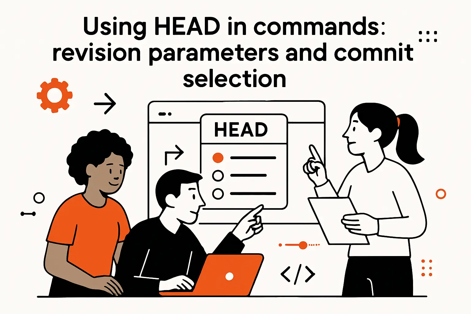 Using HEAD in commands: revision parameters and commit selection