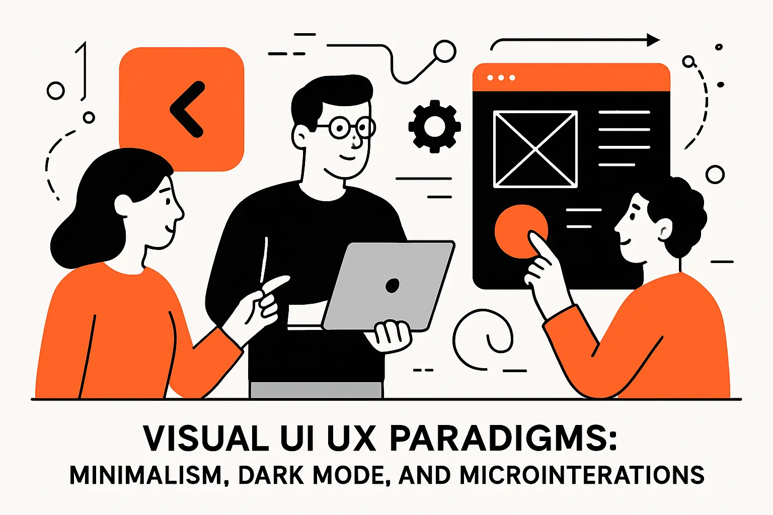 Visual UI UX Paradigms: Minimalism, Dark Mode, and Microinteractions