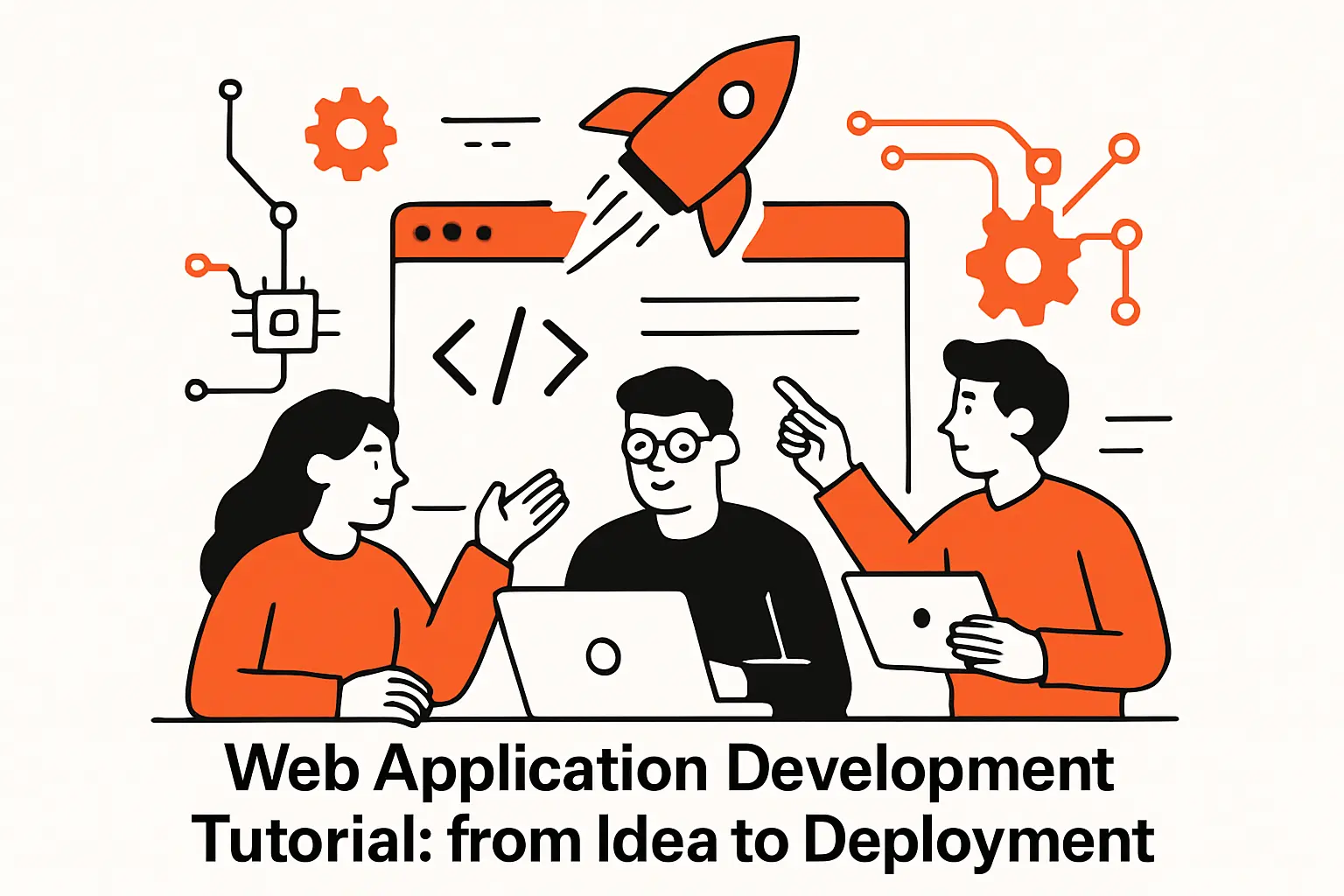 Web application development tutorial: from idea to deployment