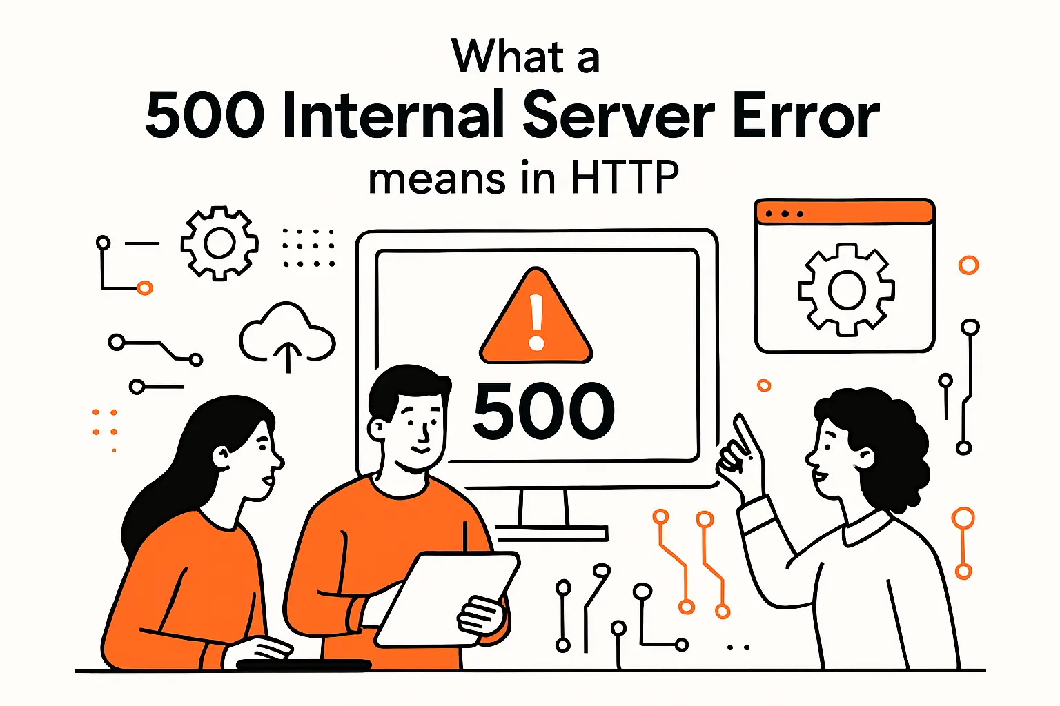 What a 500 internal server error means in HTTP