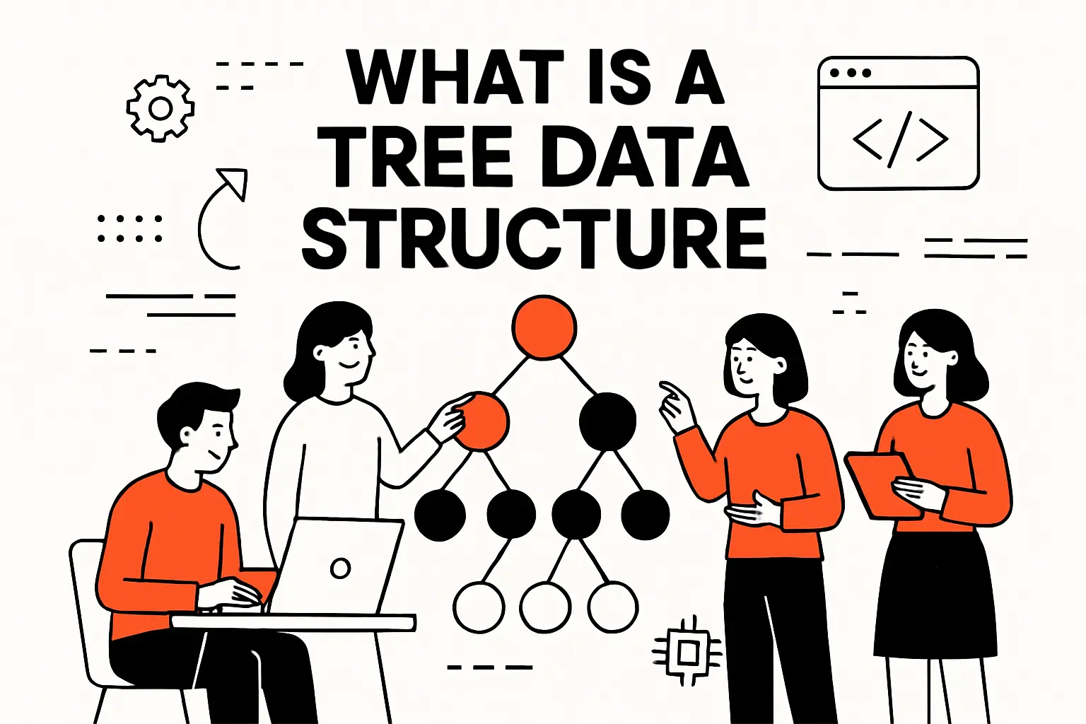 What is a tree data structure