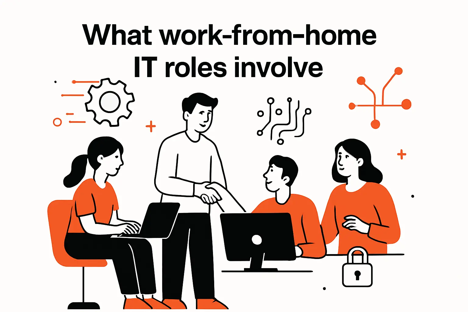 What work-from-home IT roles involve