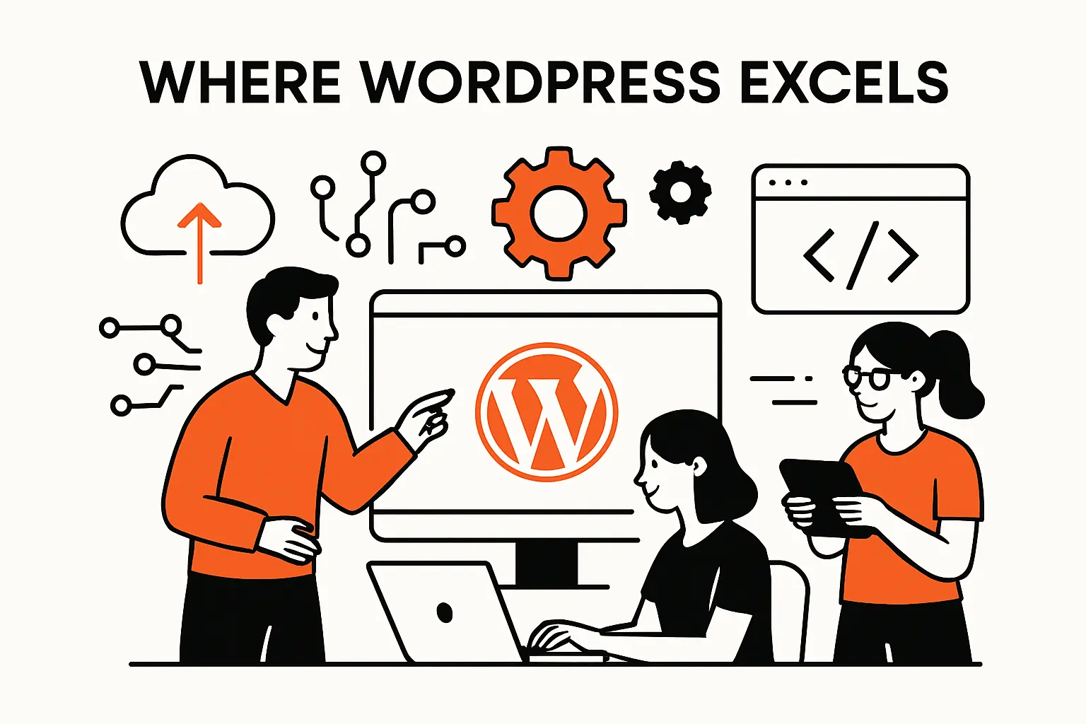 Where WordPress excels