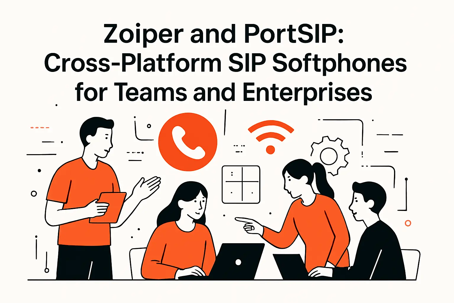 Zoiper and PortSIP: Cross-Platform SIP Softphones for Teams and Enterprises
