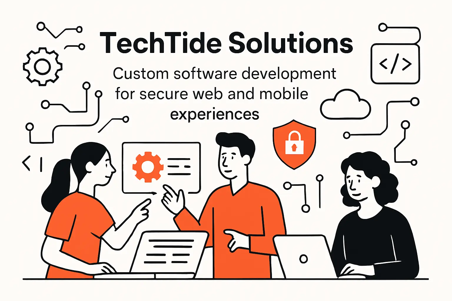 TechTide Solutions custom software development for secure web and mobile experiences