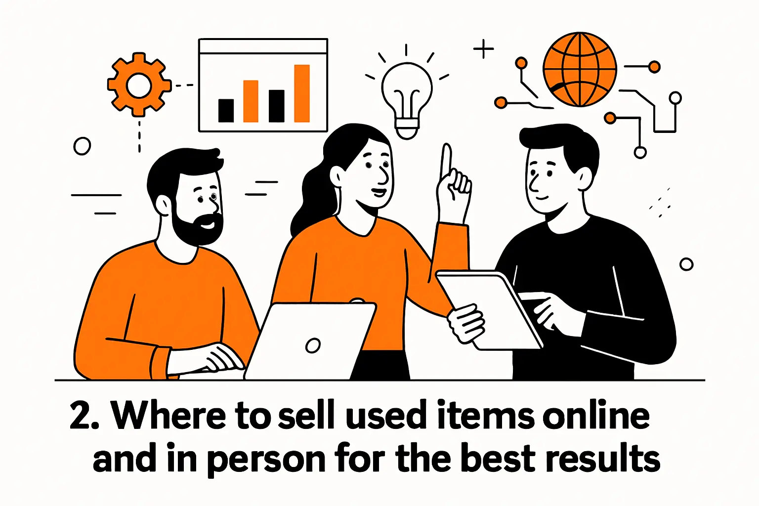 2. Where to sell used items online and in person for the best results