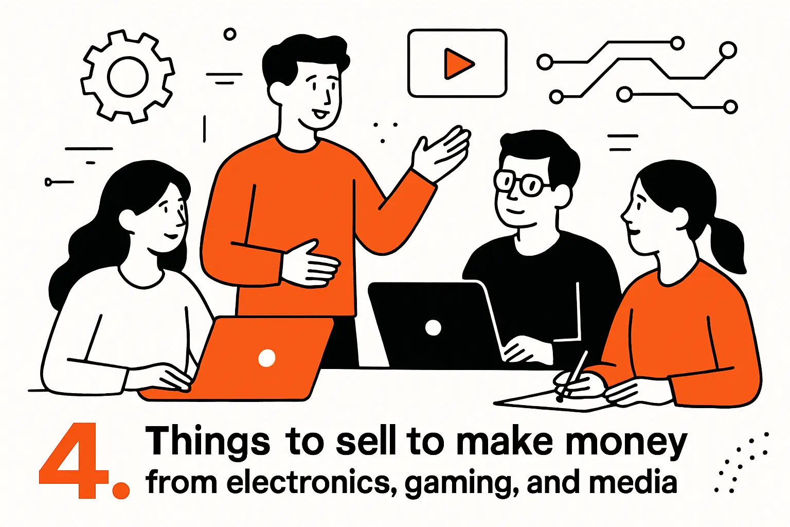 4. Things to sell to make money from electronics, gaming, and media