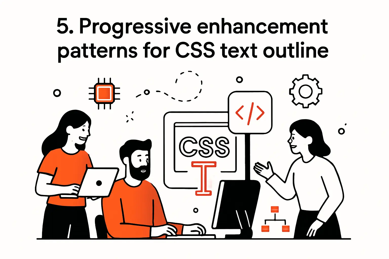 5. Progressive enhancement patterns for css text outline
