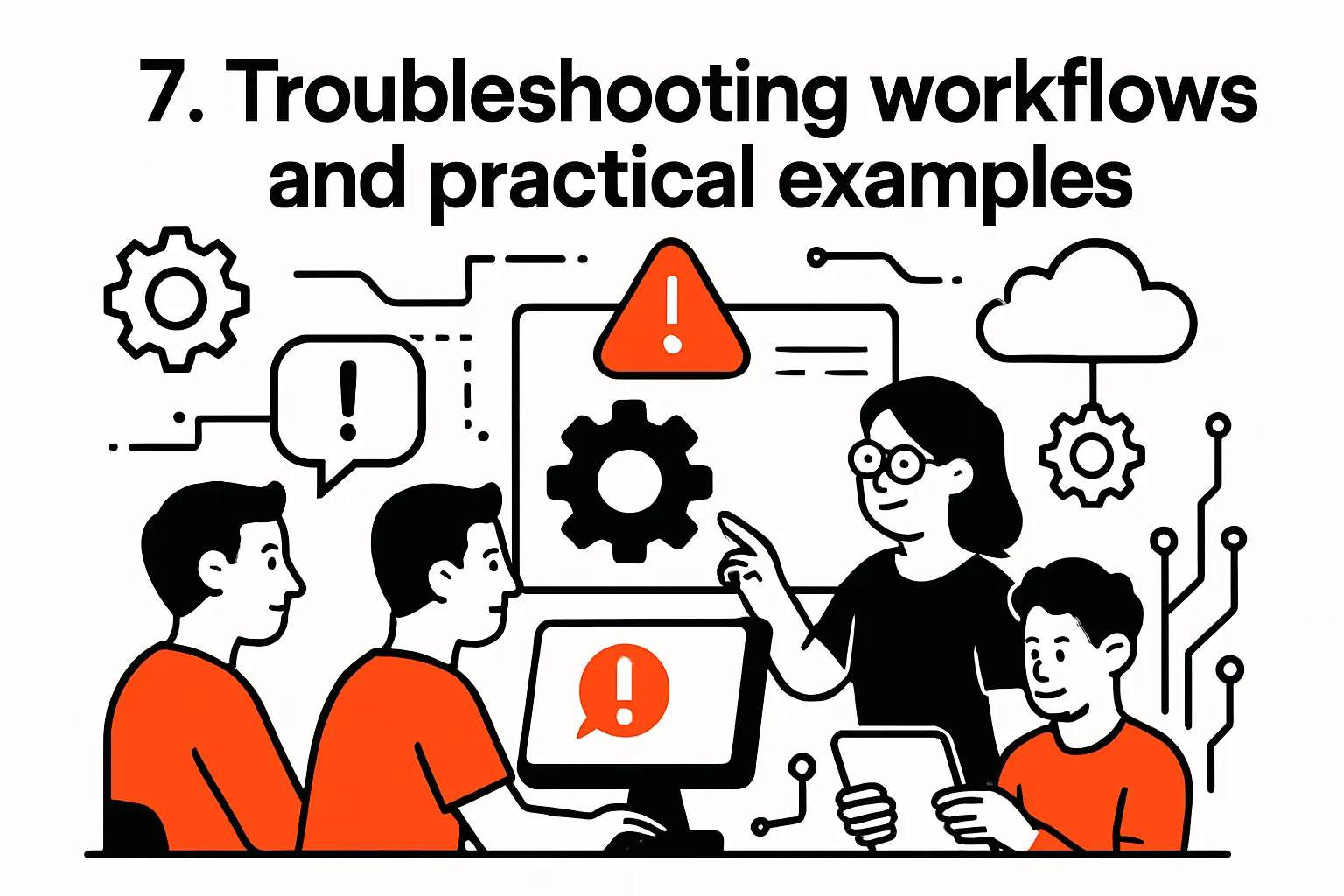 7. Troubleshooting workflows and practical examples