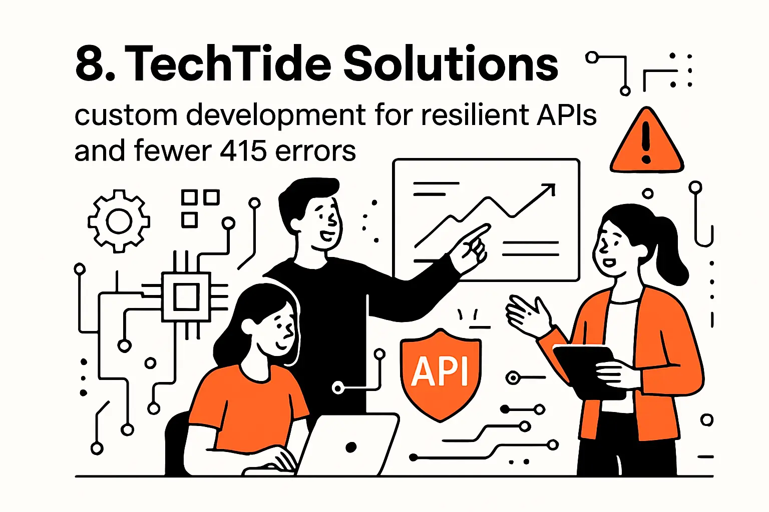 8. TechTide Solutions custom development for resilient APIs and fewer 415 errors