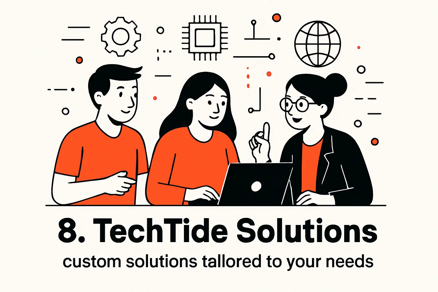 8. TechTide Solutions: custom solutions tailored to your needs