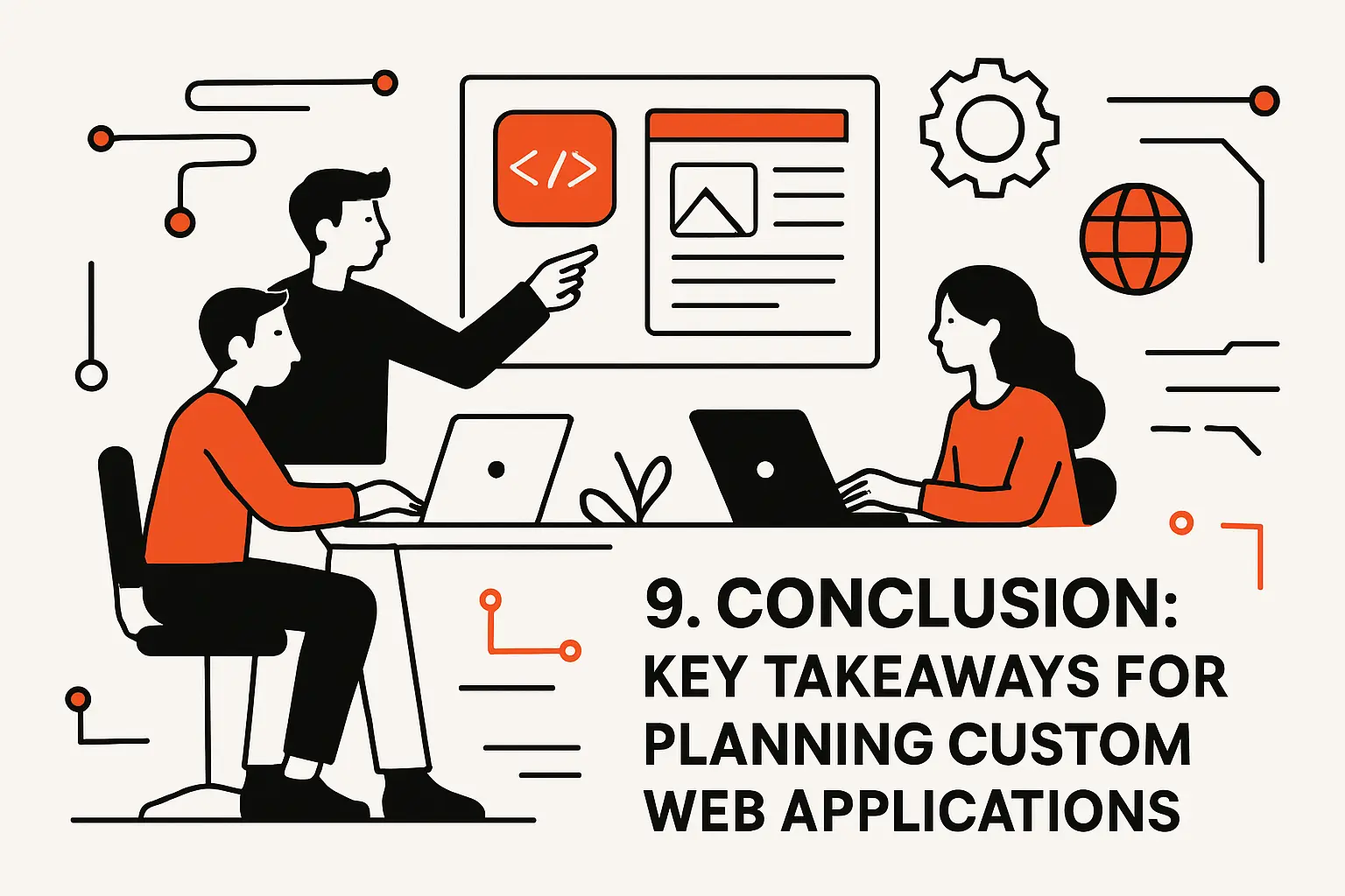 9. Conclusion: key takeaways for planning custom web applications