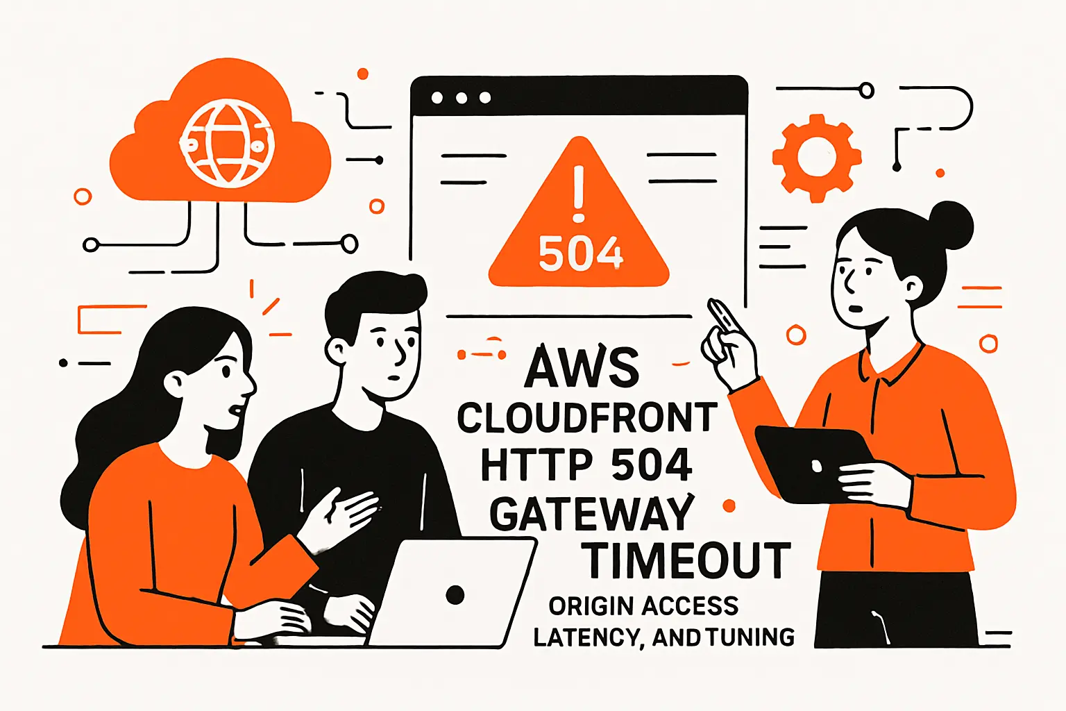 AWS CloudFront HTTP 504 gateway timeout: origin access, latency, and tuning