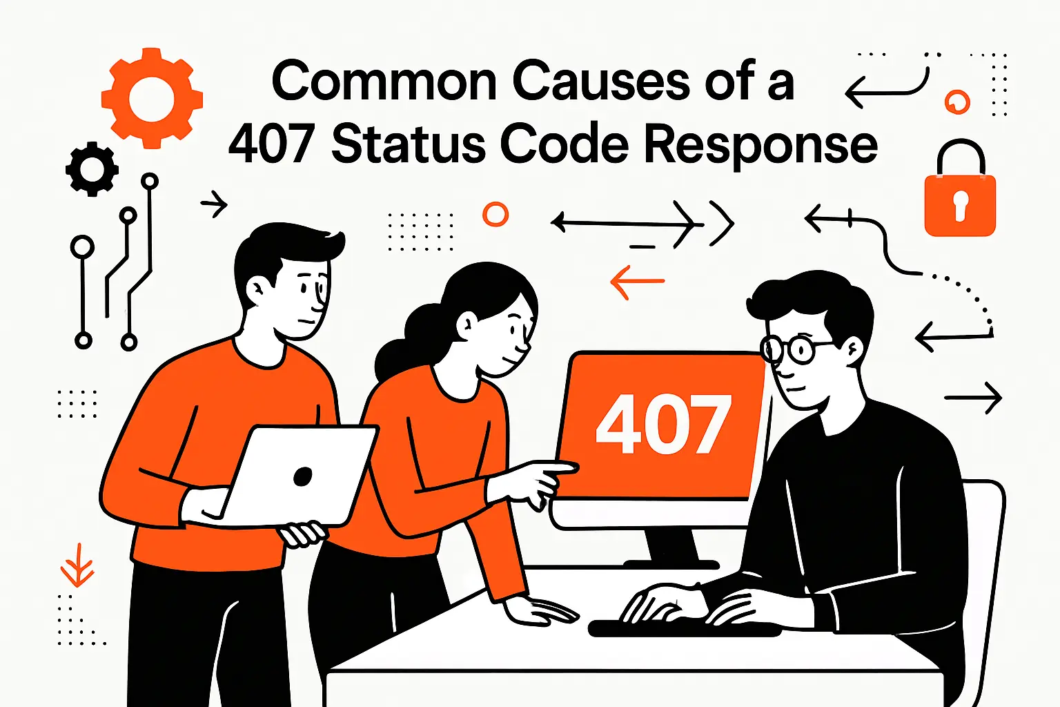 Common causes of a 407 status code response