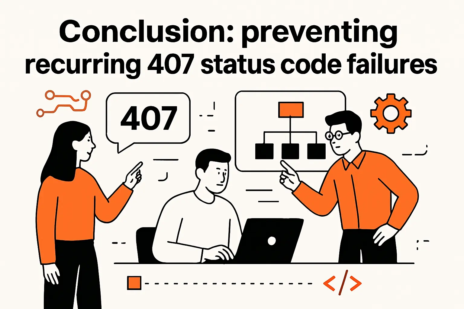 Conclusion: preventing recurring 407 status code failures
