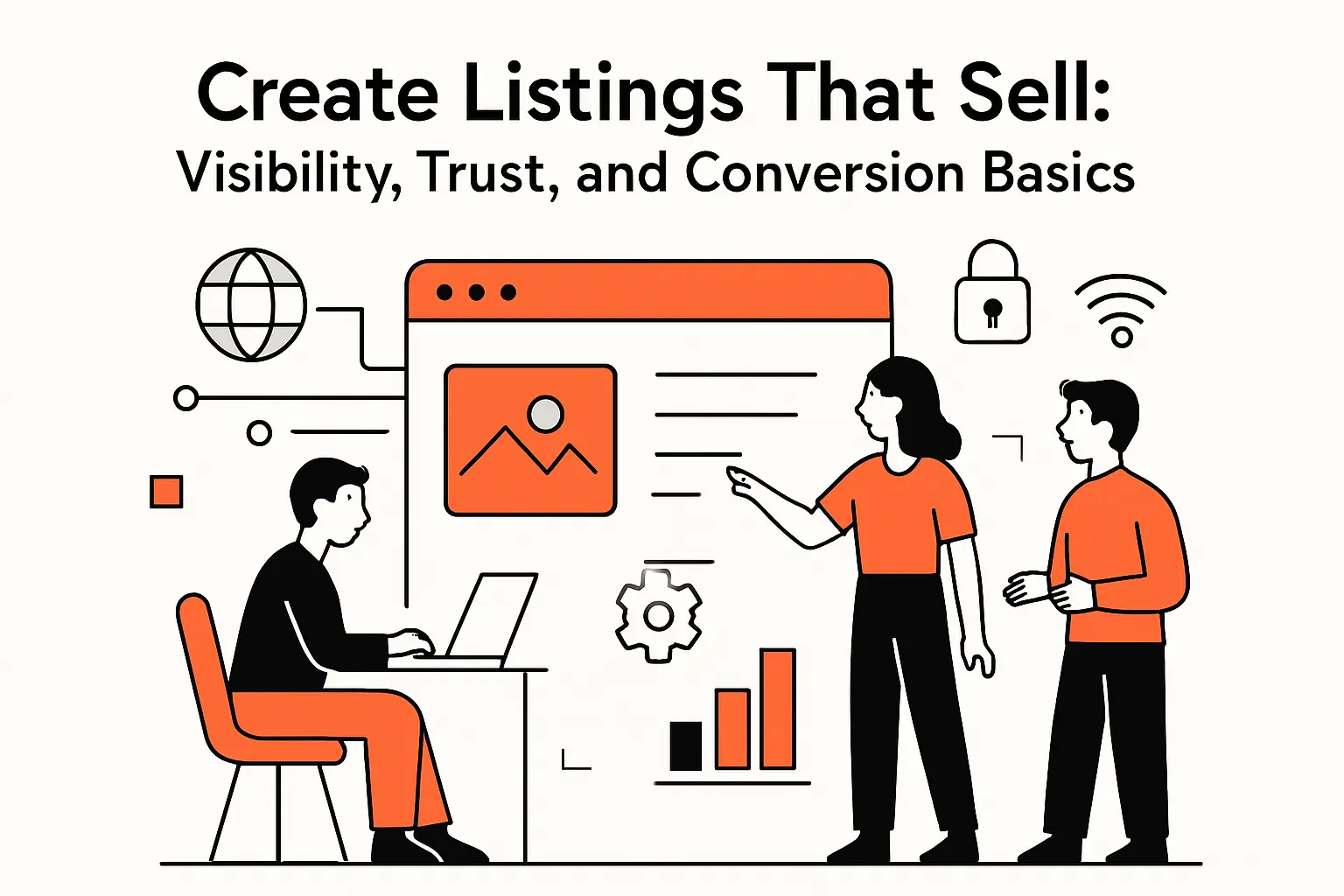 Create listings that sell: visibility, trust, and conversion basics