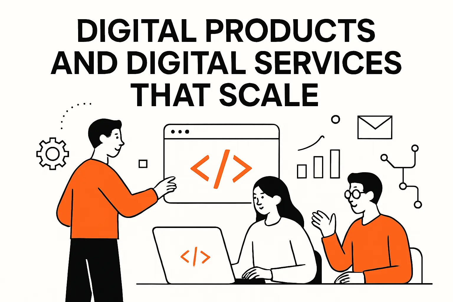 Digital products and digital services that scale